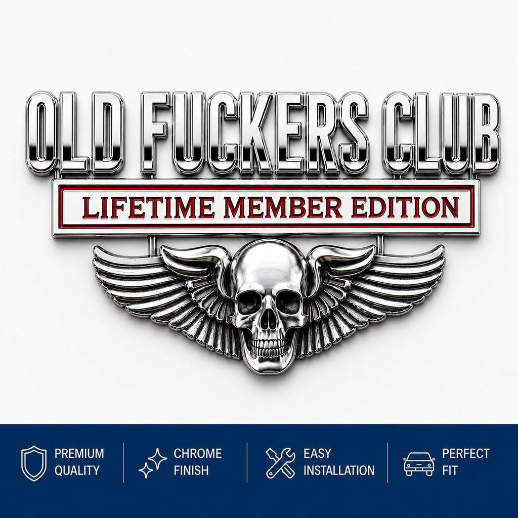 RoadLegend – Lifetime Member Metal Car Emblem
