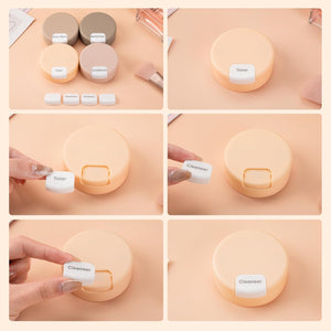 SnapVault – Magnetic Cosmetic Travel Container Set