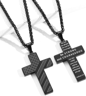 HonorGuard - Patriotic Cross Chain Pendant