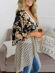 BloomBreeze – Floral Kimono Flowy Boho Cover Up