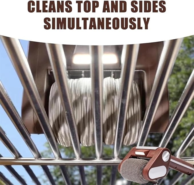 VistaBlast – Pro-Series Stainless Steel Grill Cleaner