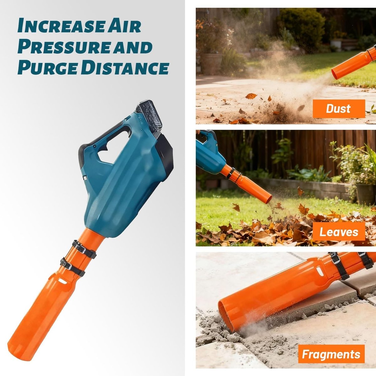 AirVortex - High-Speed Turbo Attachment for Yard Cleanups