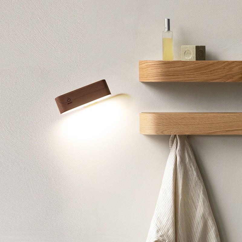 WoodGlow – Solid Wood Desk Lamp