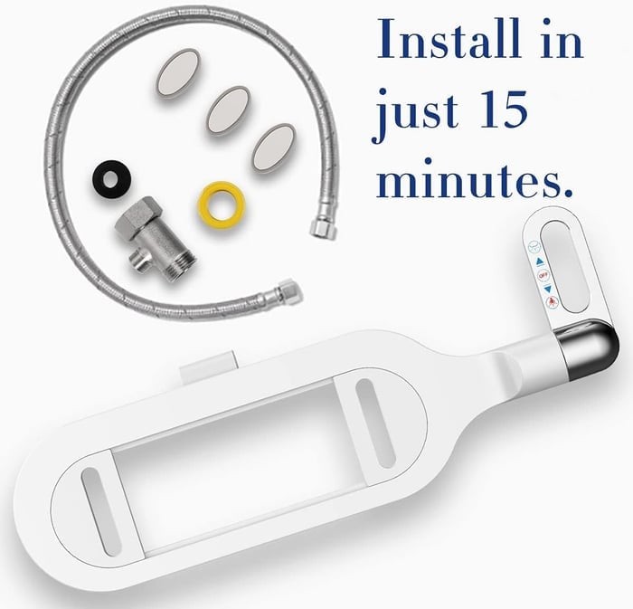 GentleJet – Smart Toilet Flusher with Dual Spray Modes