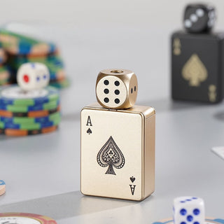 DiceSpark – Rotating Dice Lighter for Stress Relief