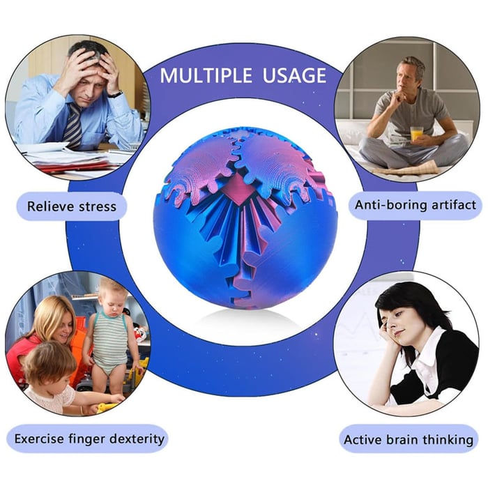 SpinZen – Magic Fidget Stress Relief Toy