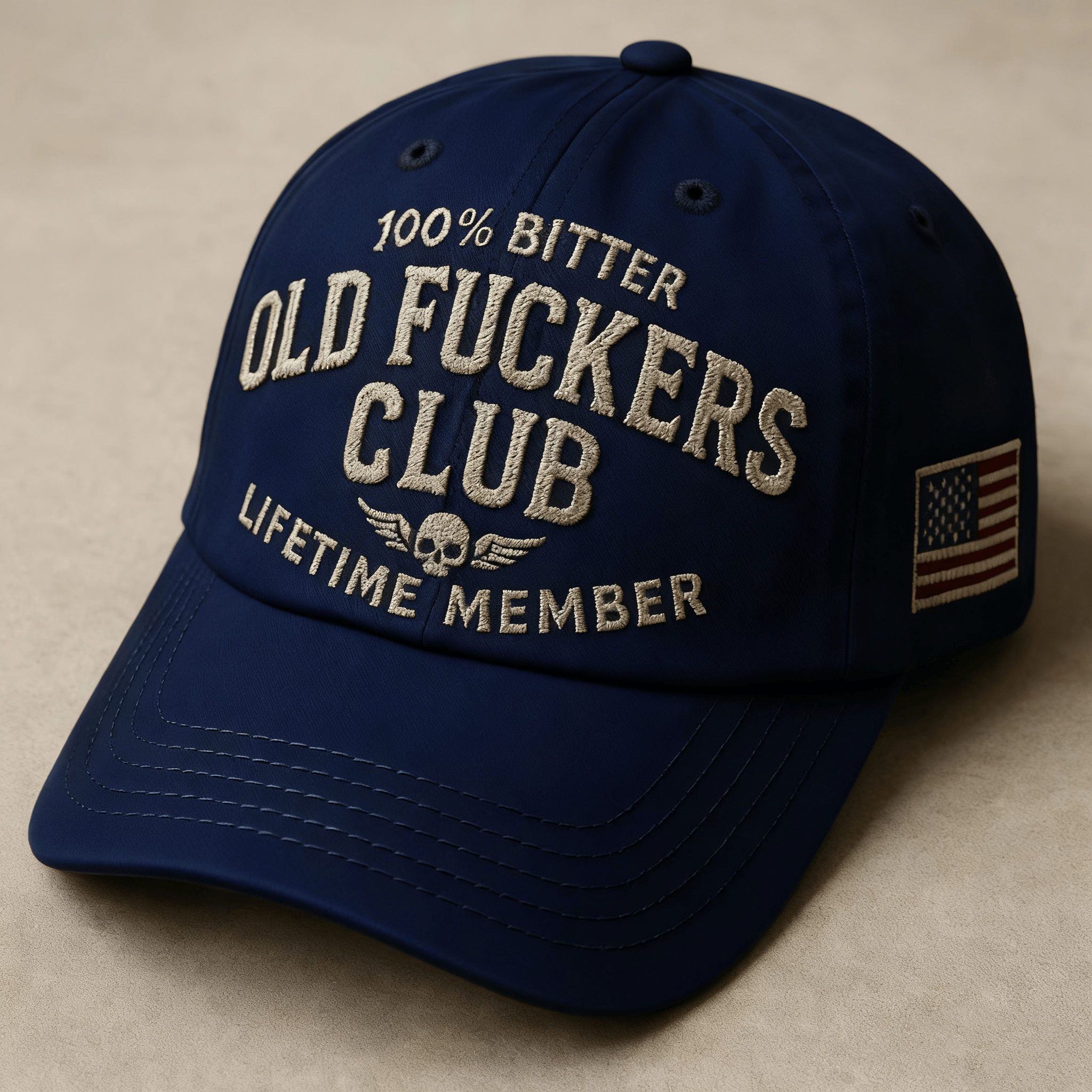 Rugged Rebel - Vintage Distressed Cap