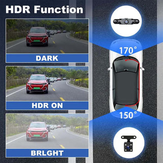 DriveGuard – Full View Car Dashcam System
