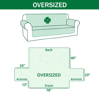 PawLuxe – Love Paw Quilted Sofa Protector