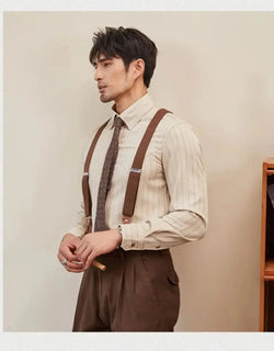 LegacyStripe - Retro Casual Men’s Shirt