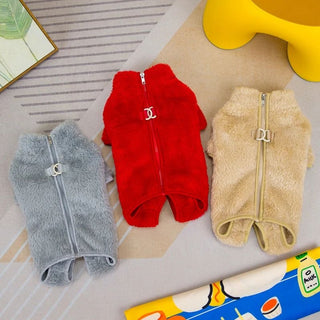 🐶Winter Dogs Jumpsuit Coat with Back Zipper