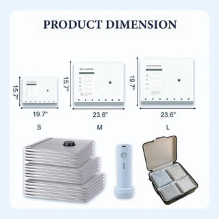 PackMate Air – Portable Vacuum Packing Bag Set
