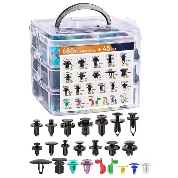 SnapGuard - 725Pcs Car Retainer Essentials