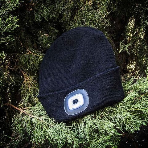 RadiantBeam LED Light Beanie marnetic