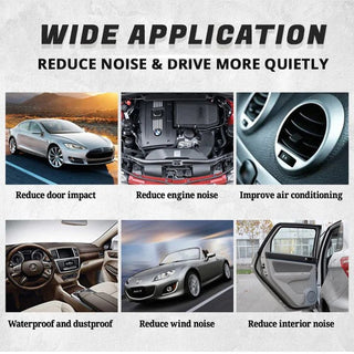 QuietRide – Car Soundproof Weather Strip (5M)