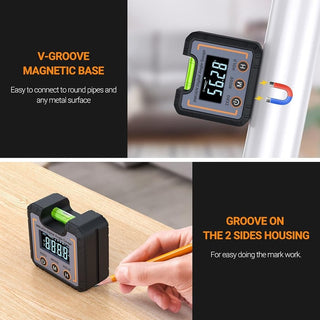 AnglePro – 0–360° Digital Angle Finder Level Tool
