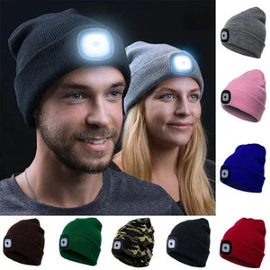RadiantBeam LED Light Beanie marnetic