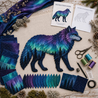 SkyStitch – Northern Lights Patchwork Kit