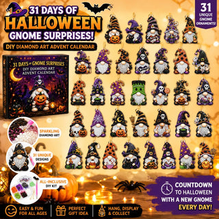 SpookySpark – Halloween Diamond Art Surprise Calendar