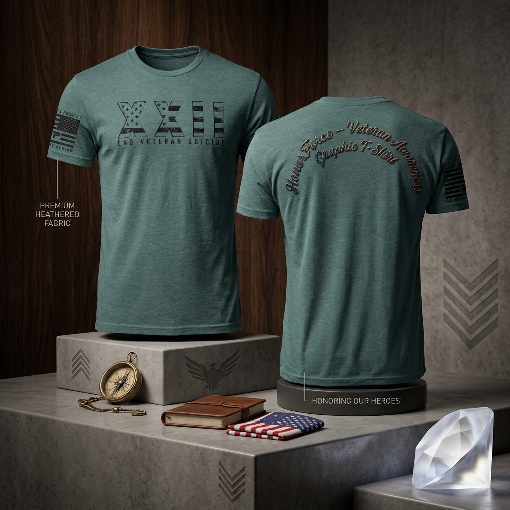 HonorForce – Veteran Awareness Graphic T-Shirt