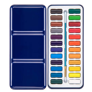 AquaBliss - Beginner Watercolor Learning Book