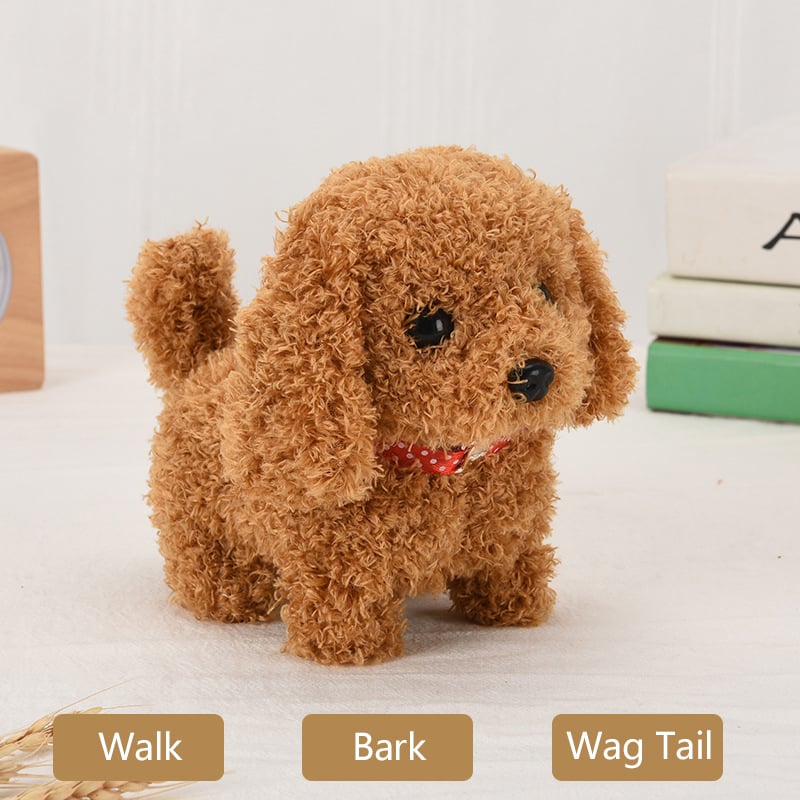 HugTail - Realistic Walking and Barking Plush Dog