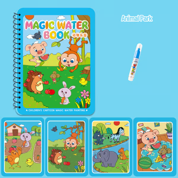 ColorSplash – Reusable Magic Water Book