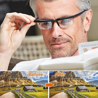 OptiFlex – Flexible Magnification Reading Glasses
