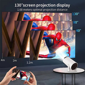 SkyBeam  – Portable Projector with 4K Clarity