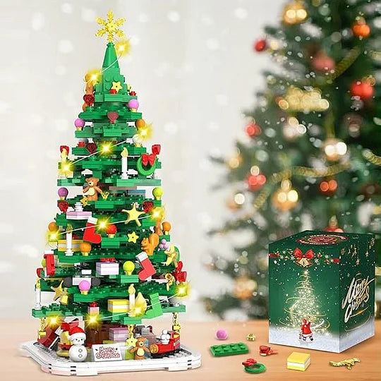 FestiveBuilder - Christmas Tree Toy Set