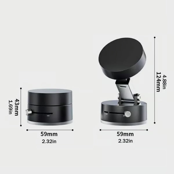 MagGrip – Vacuum Suction Magnetic Phone Stand