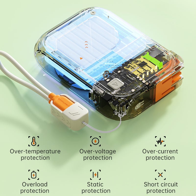 FlexCharge – 6-in-1 10000mAh Power Bank