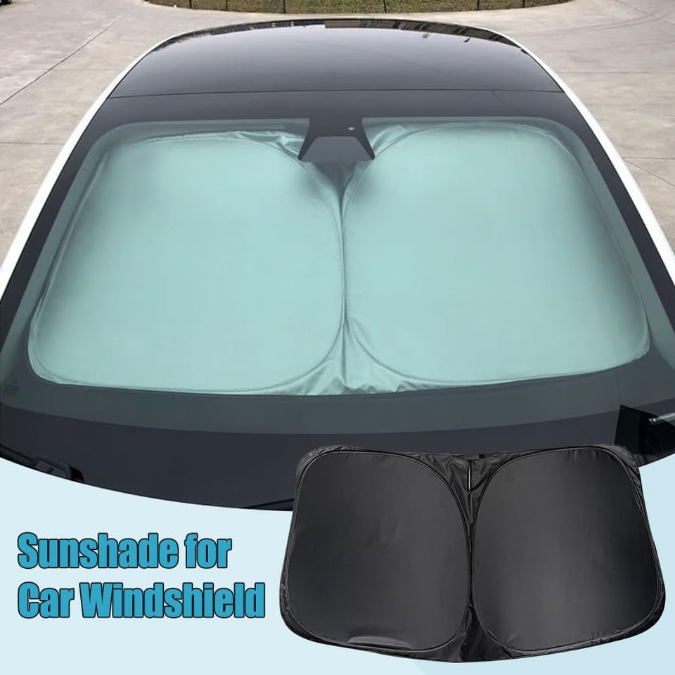 Titanium silver thickened Car Windshield Sun Shade