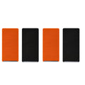 Orange*2 + black*2