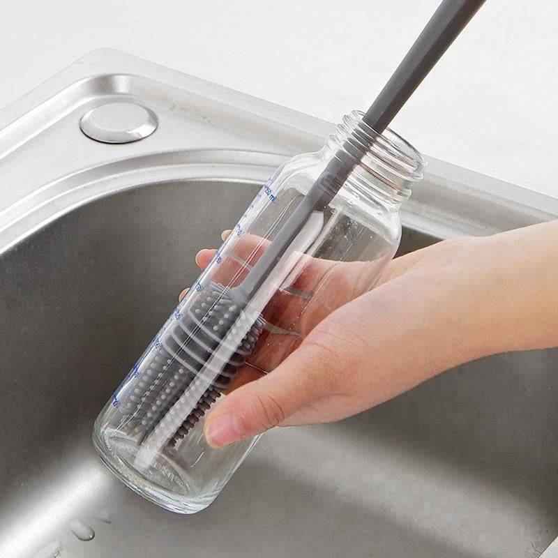 BriteBottle - Silicone Brush for Spotless Clean