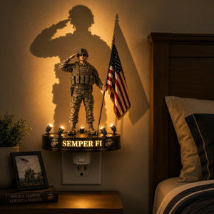 SemperGlow – USMC Semper Fi Shadow Night Light