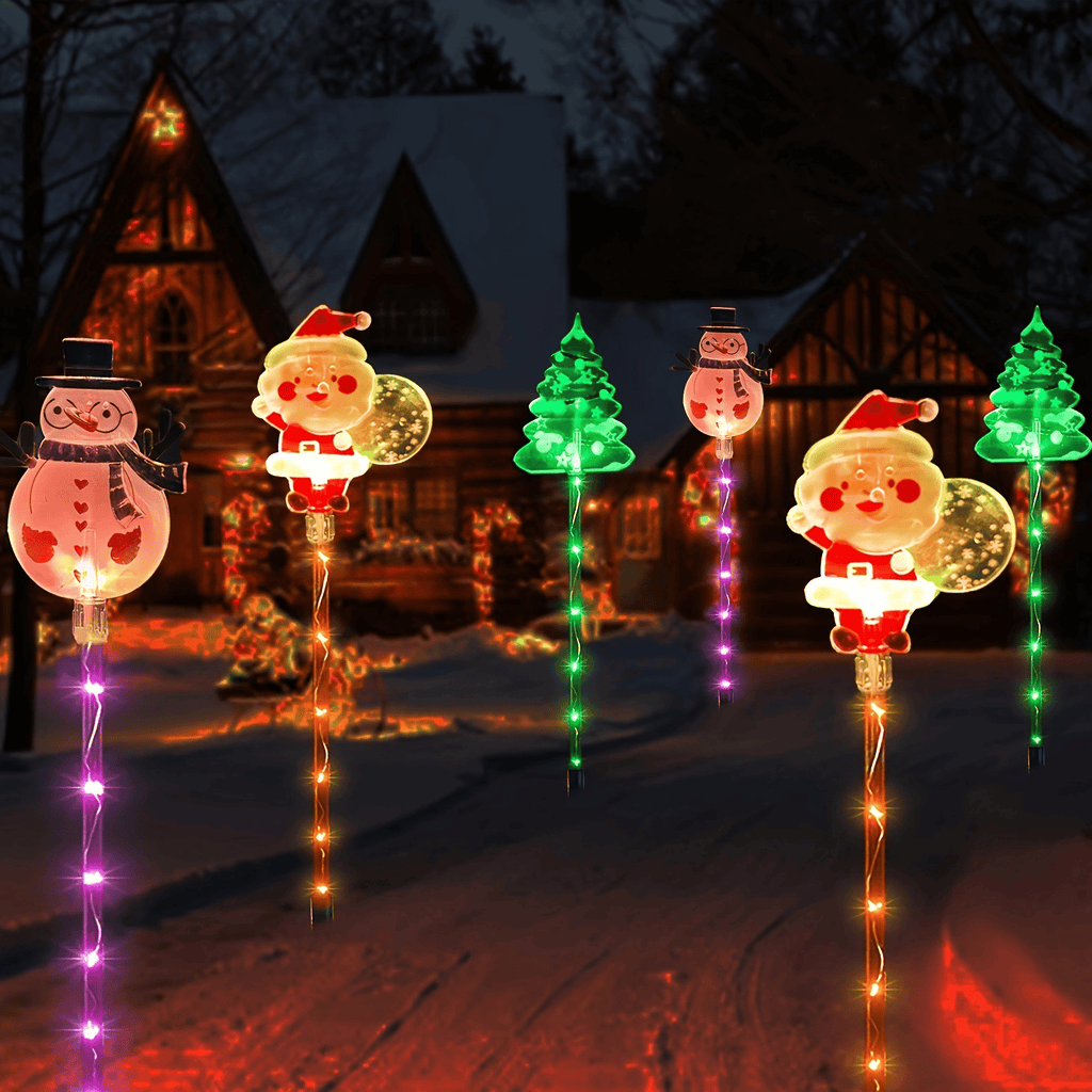 TwinkleMotion – 6-Pack Moving Christmas Lights