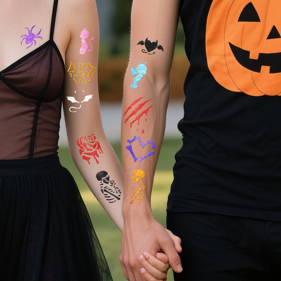 InkyFun - Reusable Stencil Tattoo Kit