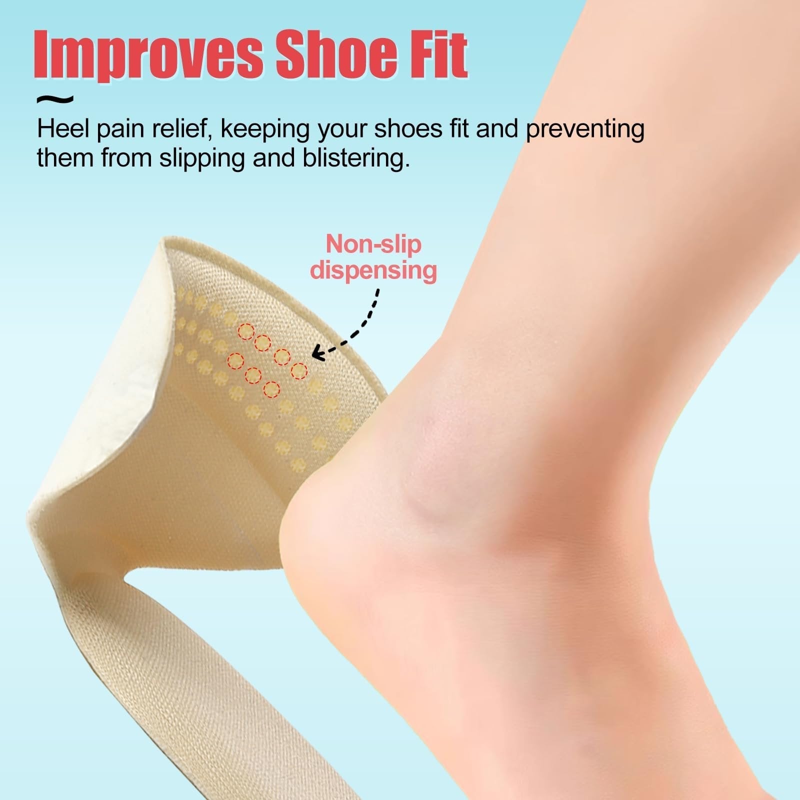 StepEase – ComfortGrip Heel Cushion Pads
