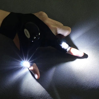 GlowGrip - Waterproof LED Flashlight Gloves
