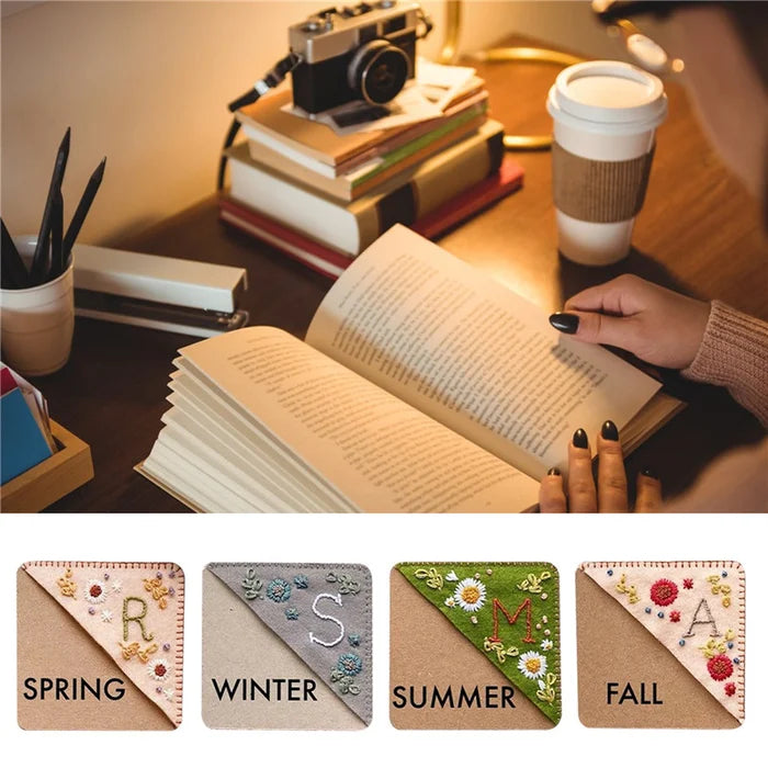SeasonalSignature Stitch Clips Bookmarks marnetic
