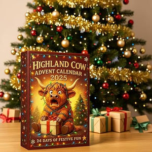 MooMagic – 2025 Highland Cow Calendar