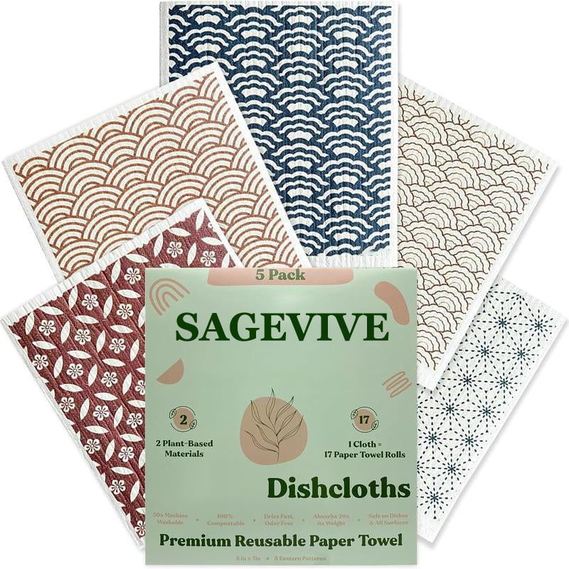 EcoSuds - Ultra Absorbent & Eco-Friendly Cleaning Cloths