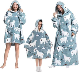 CozyCloud - Oversized Blanket Hoodie