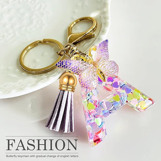 CharmKey – Personalized Initial Letter Keychain