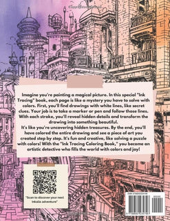 TraceBloom – Relaxing Ink Coloring Book