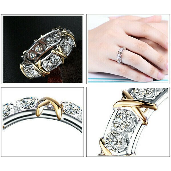 Best gift 🎁Cross full diamond ring