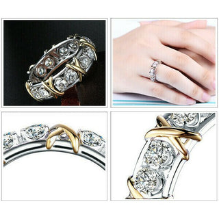 Best gift 🎁Cross full diamond ring