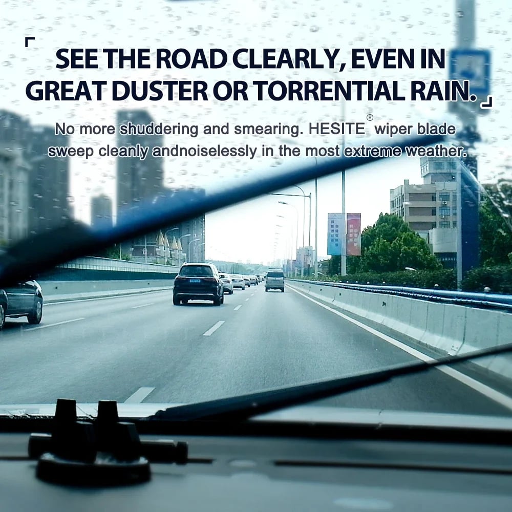 SilentSweep – Colourful Silent Windshield Wipers