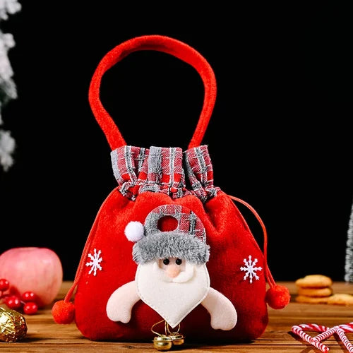 Love-Filled Christmas Doll Gift Bags